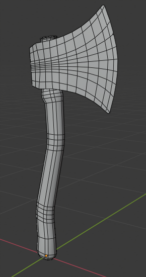Stylized axe preview image 2